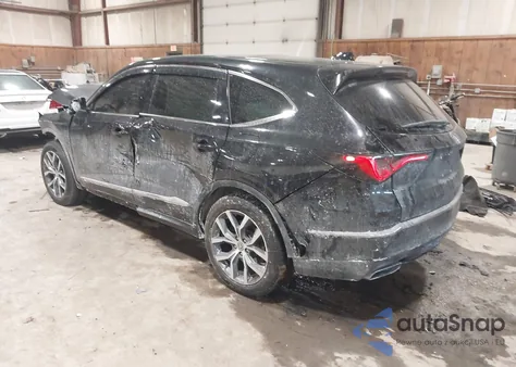 2022 Acura Mdx Technology Package z USA, uszkodzony, nr VIN 5J8YE1H44NL019353